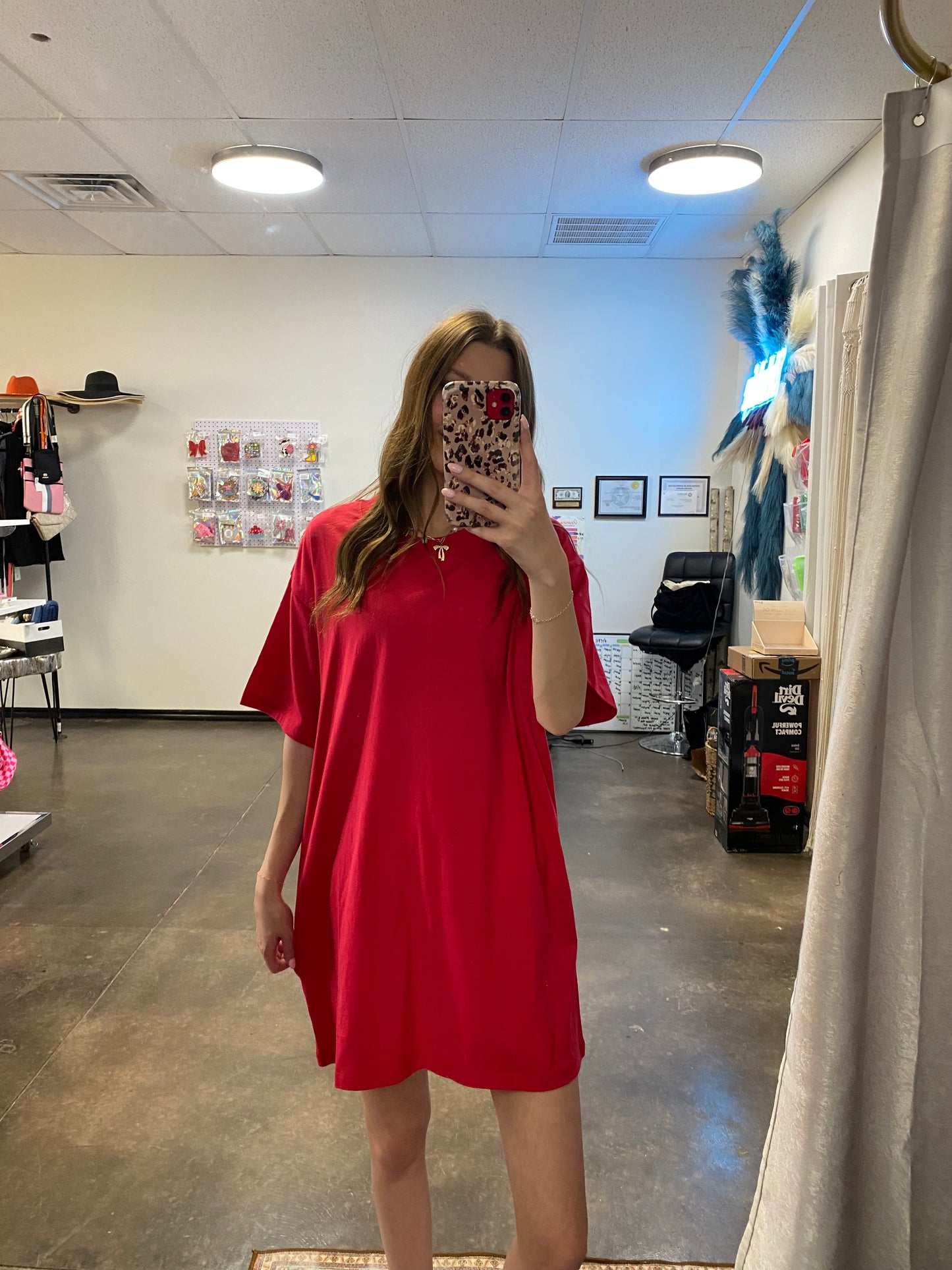 Red Dress Shirt
