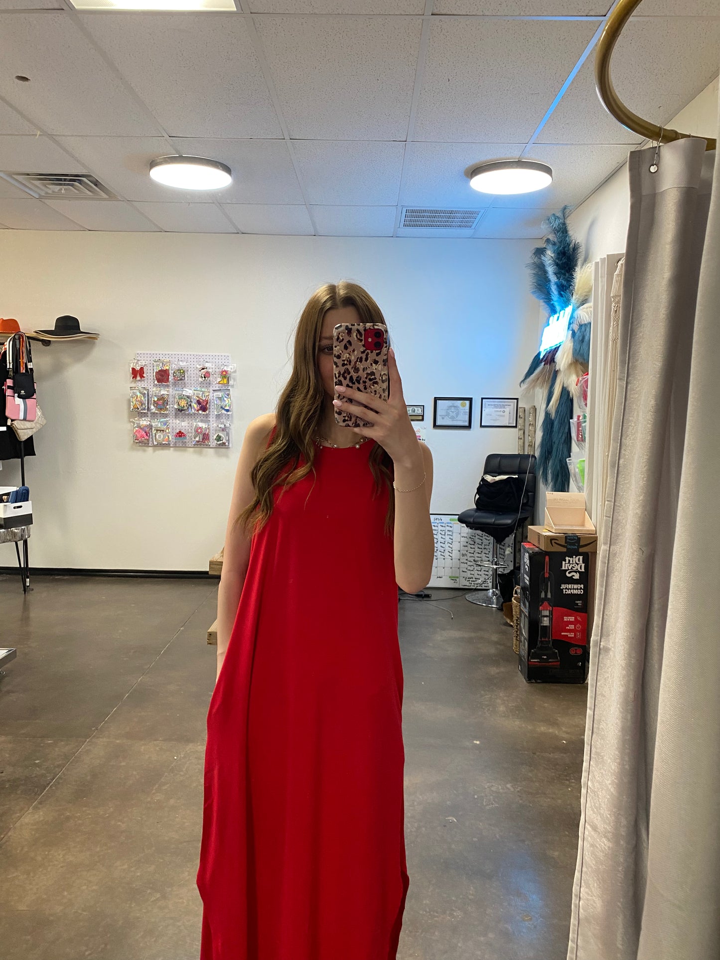 Ruby Red Dress