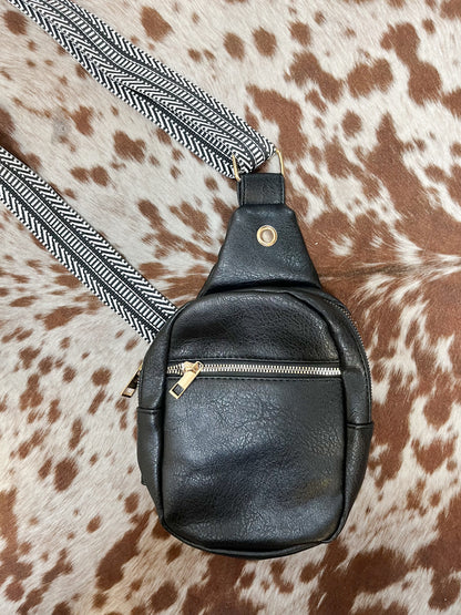Leather Mini Sling Bag