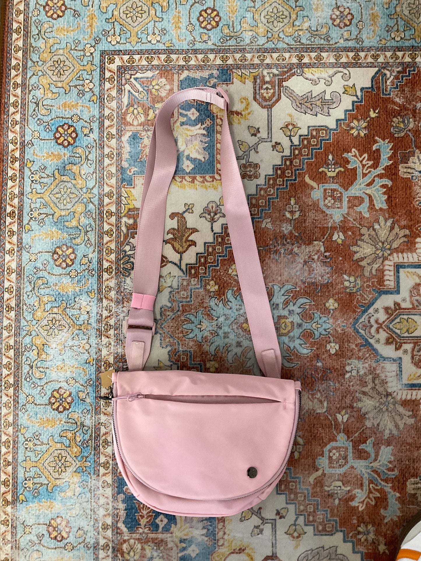 Baby pink purse