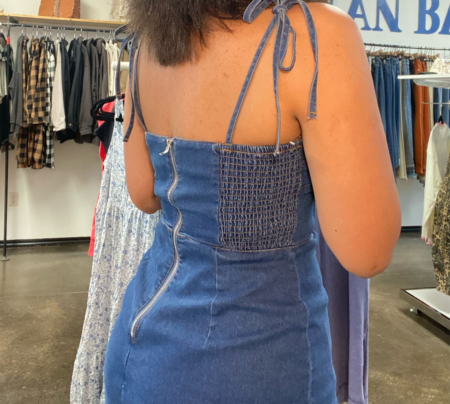 Morgan Denim Dress