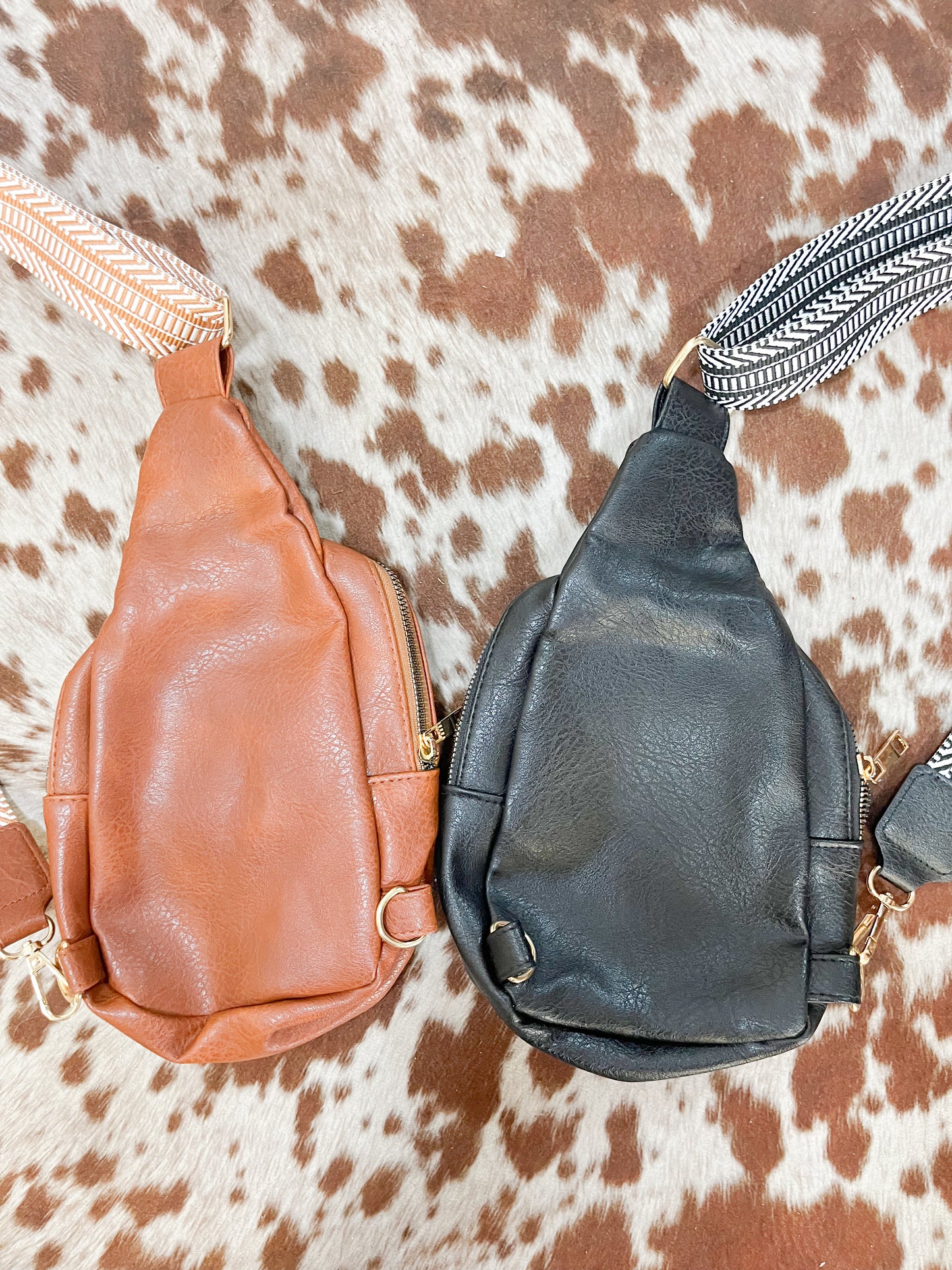 Leather Mini Sling Bag