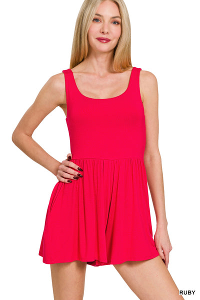 Ruby DOUBLE LAYERED TANK ROMPER