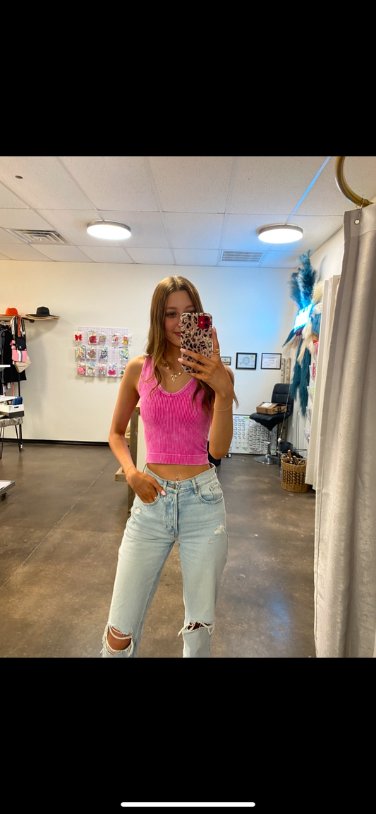 Ribbed Tank Tops