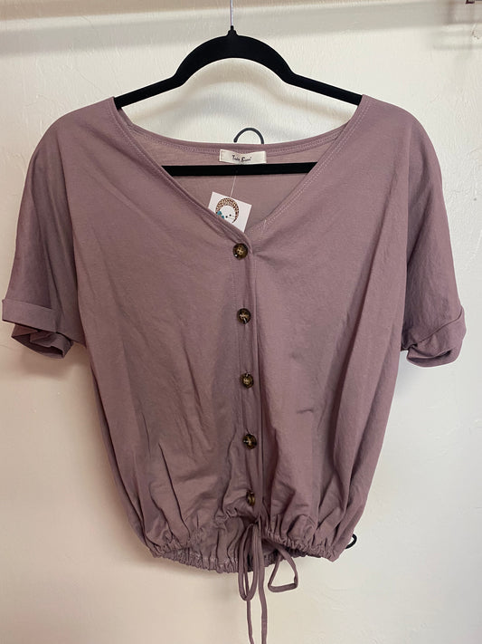 Purple Shirt w/ Buttons