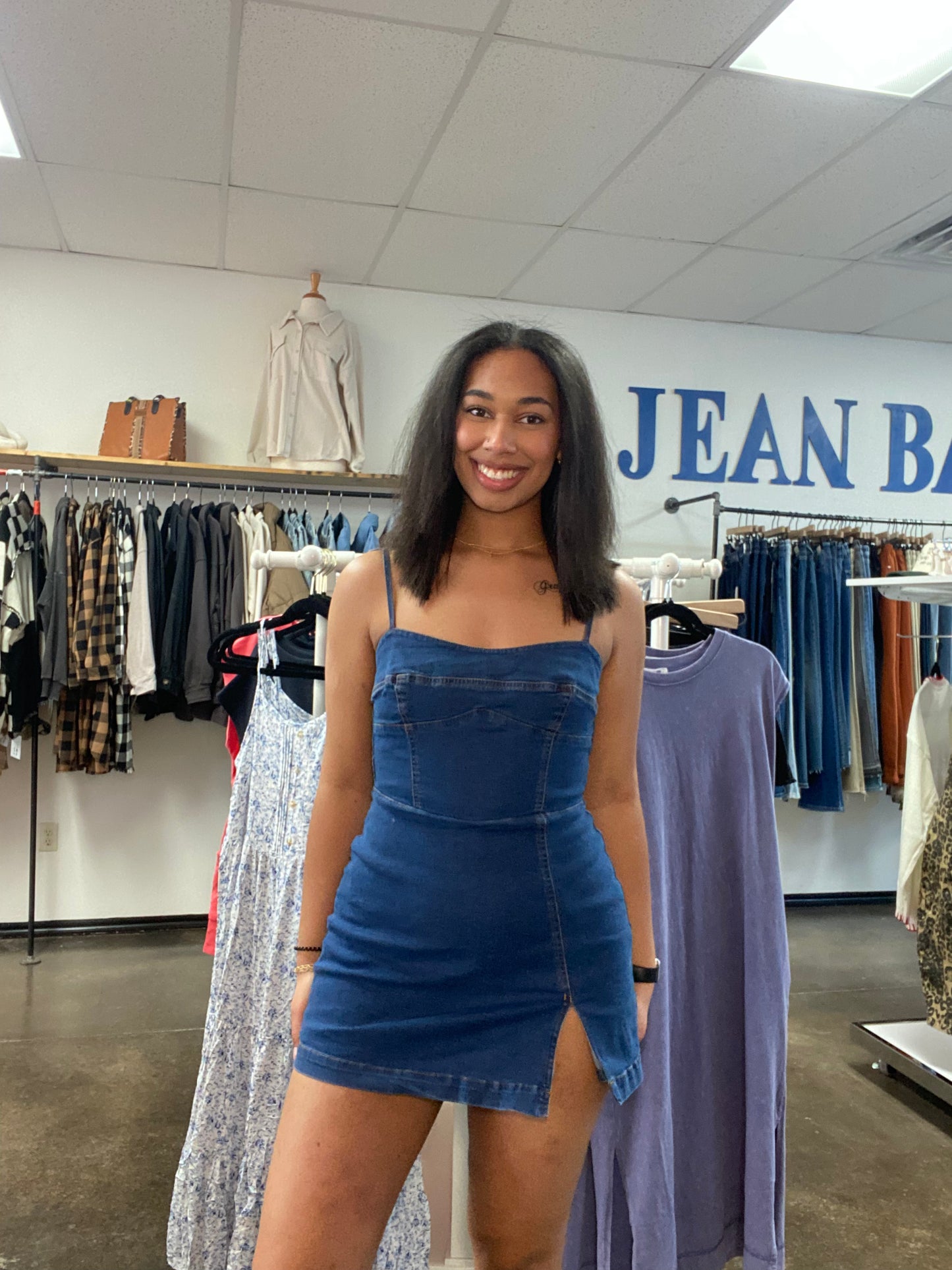 Morgan Denim Dress