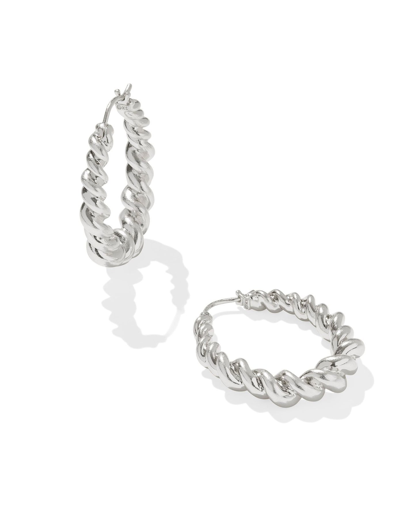 HAISLEY HOOP EARRINGS SILVER