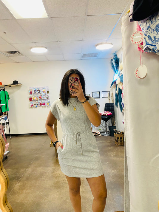 Luxeknit Pleated Mini Dress