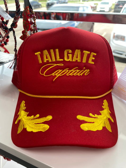 Red “tailgate captain”