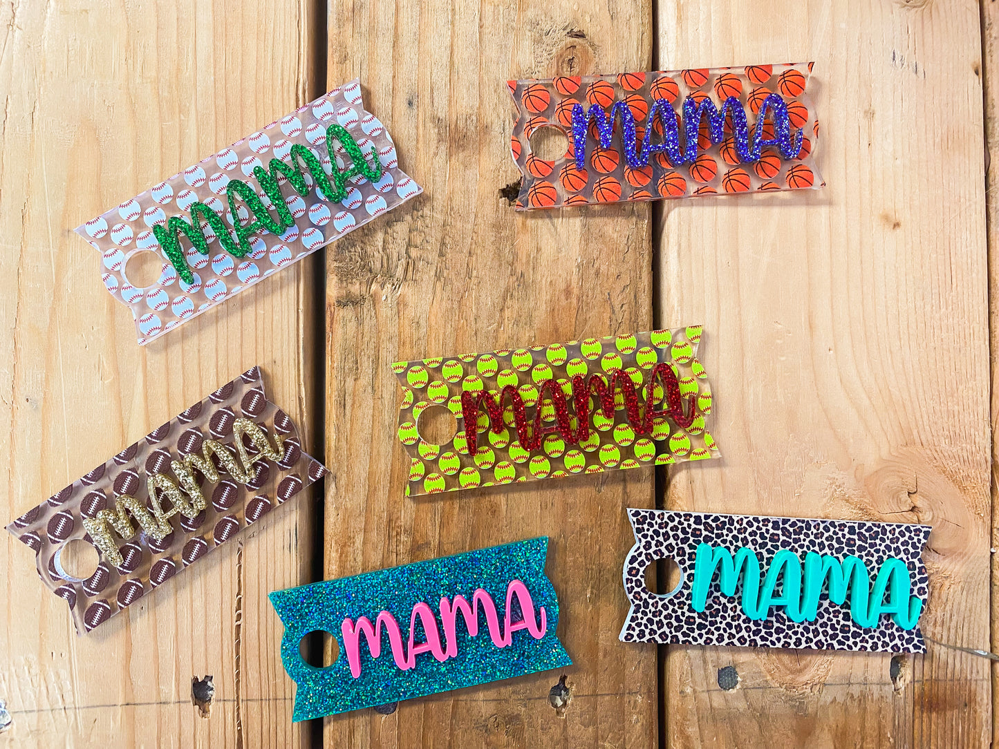 “Mama” Cup Toppers