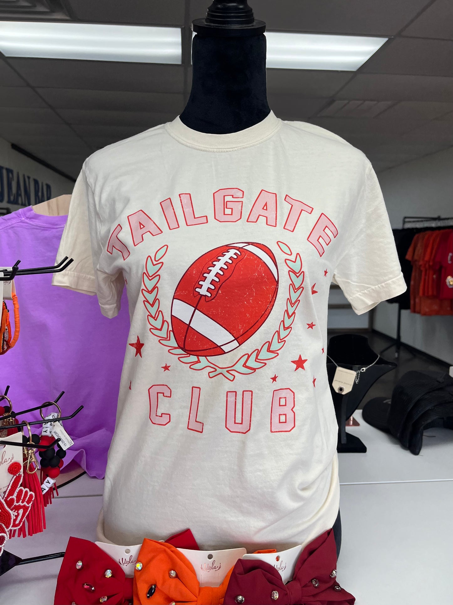 “Tailgate Club” Football T-Shirt