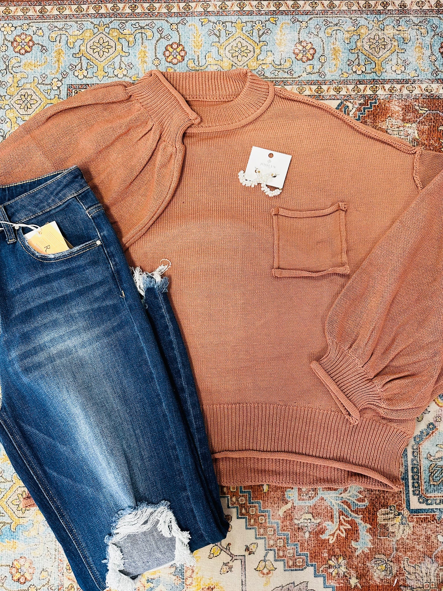 Rust Sweater