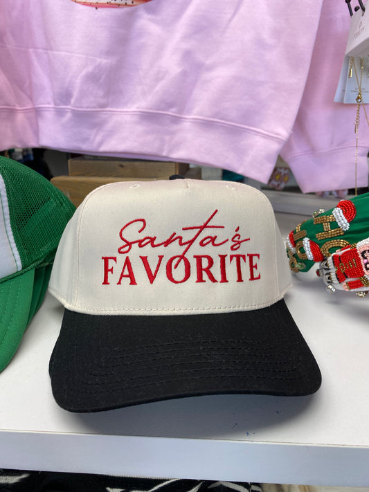 “Santa’s Favorite” Trucker hat