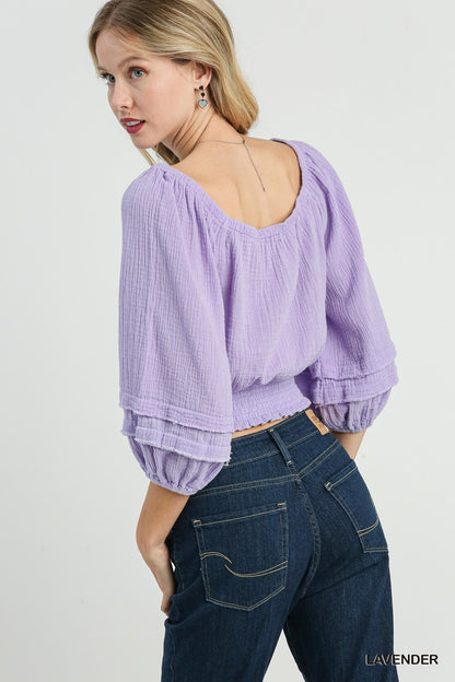 Smocked Gauze